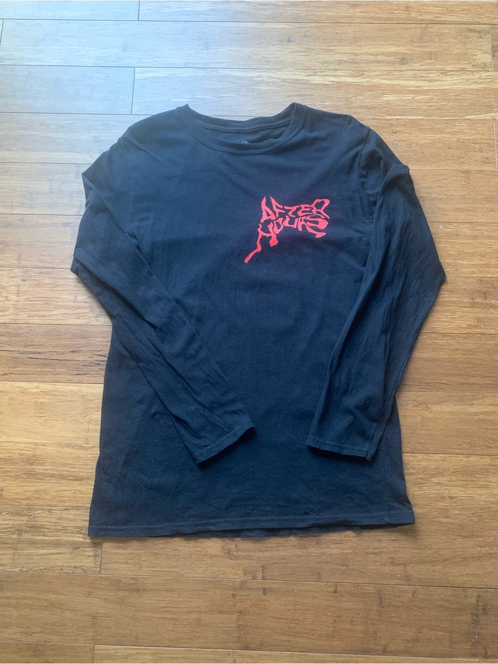 The Weeknd 'After Hours' long sleeve shirt